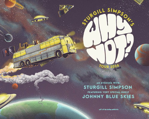 Sturgill Simpson Returns: Extensive Fall Tour Confirmed and New Johnny Blue Skies Album Passage Du Desir Out July 12